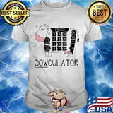 Official Cowculator Keyboard Math Shirt