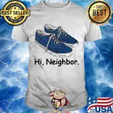 Official Hi Neighbor Shoe Blue Shirt