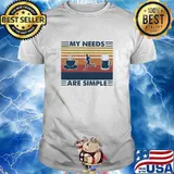 Official my needs are simple vintage shirt