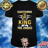 Official Sagittarius King Of The Zodiac Crown Shirt