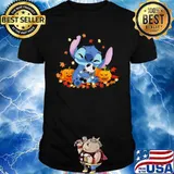 Official Stitch Pumpkin Halloween Shirt