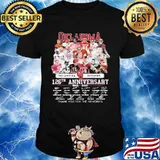 Oklahoma Sooners 126th Anniversary 1895 2021 Thank You For The Memories Signature Shirt