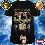 Outlander 07th Anniversary 2004 2021 Thank You For The Memories Signature Shirt