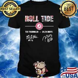 Roll Tide Tua Tagovailoa Jalen Hurt Signature Shirt