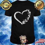 Snoopy Love Heart Merry Xmas Shirt