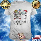Snoopy Wear Mask With Hat Santa Claus Go Shopping Christmas 2020 Toilet Paper Shirt