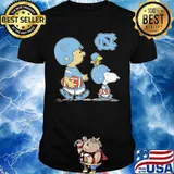 Snoopy Woodstock Wear Hat North Carolina Tar Heels Football Shirt