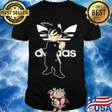 Songoku Dragon Ball Adidas Logo Shirt