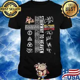 Stairway To Heaven 50 Years 1971 2021 Led Zeppelin God Jesus Signature Shirt