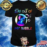 Stay Out Of My Bubble Stitch On Balloon Shirt