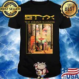 Styx The Grand Illusion Pieces Of Eight Shirt