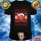 The Best Is Yet To Come 2021 Santa Trump Ugly Christmas Shirt