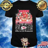 The Chiefs 61st Anniversary 1960 2021 Thank You For The Memories Signature Shirt