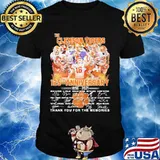 The Clemson Tigers 125 Th Anniversary 1896 2021 Thank You For The Memories Signature Shirt