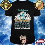 The Dolphins 55th Anniversary 1965 2020 Signature Thank You For The Memories Football Shirt