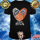 The New York Jets And Mets It's In My Dna Nfl Football Heart Shirt