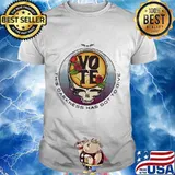 This Darkness Has Got To Give Vote Dark Star Grateful Dead Steal Face Skull Roses Shirt