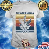 This Grandma Rocks Guitar Vintage ShirtThis Grandma Rocks Guitar Vintage Shirt