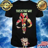This Is The Way The Mandalorian Star Wars Baby Yoda Skull Shirt