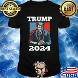 Trump 2024 A Donald Trump Coming Back Shirt