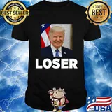 Trump Loser President Smile American Flag Election Shirt
