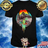 Volcanoes Overflowing Dancing Bear Grateful Dead Shirt