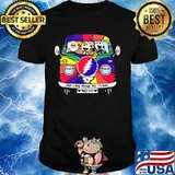 What A Long Strange Trip Its Been Bus Snoopy And Friends Dark Star Grateful Dead Steal Shirt