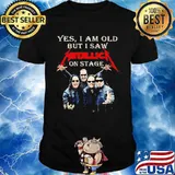 Yes I Am Old But I Saw Metallic On Stage Shirt