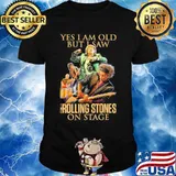 Yes I Am Old But I Saw The Rolling Stones On Stage Night Grateful Dead Steal Guitar Shirt