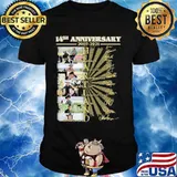 14th Anniversary Name Heartland Signature Shirt