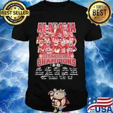 Alabama Cfp National Champions 2021 Signature Player Team Football Shirt