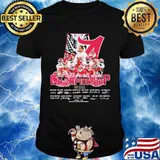 Alabama Cfp National Champions 2021 Signature Team Football Shirt
