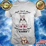 Angles Don't Always Have Wings Sometime They Have Ears Bunny Shirt