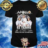 Apollo 52 Years Of 1969 2021 Thank You For The Memories Signature Shirt
