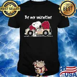 Be My Valentine Snoopy Roses Shirt