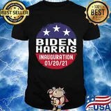 Biden Harris 2021 Inauguration Commemorative Retro Stars Shirt