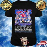 Bills 61st Anniversary 1960 2021 Thank You For The Memories Signature Shirt
