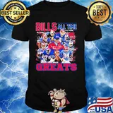 Bills All Time Greats Team Football Shirt