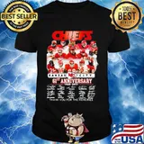 Chiefs Kansas City 61st Anniversary 1960 2021 Signature Shirt