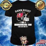 Damn Right I Am A Buccaneers Fan Now And Forever Star Shirt
