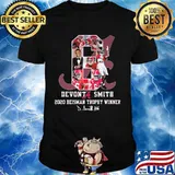 Devonta Smith 2020 Heiman Trophy Winner Signature Shirt
