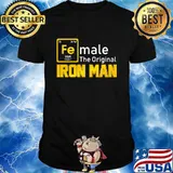 Female The Original Iron Man Chemistry Shirt