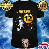 Give Me Some Space I’m 12 Years Old Outer Birthday Astronaut Shirt