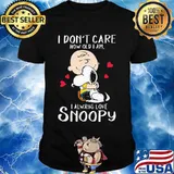 I Don’t Care How Old I Am I Always Love Snoopy Heart Shirt