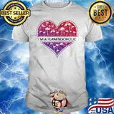 I'm A Flamingoholic Heart Shirt