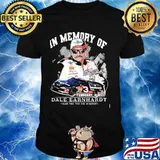 In Memory Of Dale Earnhardt Thank You For The Memories Shirt