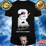 Los Angeles Dodgers Tommy Lasorda Thank You For The Memories Signature Rip 1927 2021 Shirt