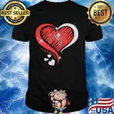 Love Heart Diamond Tampa Bay Buccaneers Football Shirt
