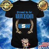 Official Proud To Be Union United Steelworkers Logo Shirt