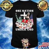 One Nation Under God American Flag Tampa Bay Buccaneers Shirt